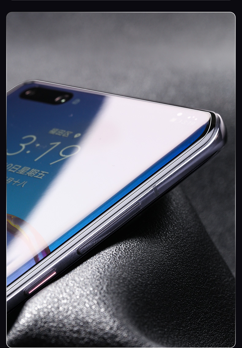 火豹华为p40钢化膜ov水凝膜荣耀30全屏曲面抗蓝光软9d手机贴膜pr0全包