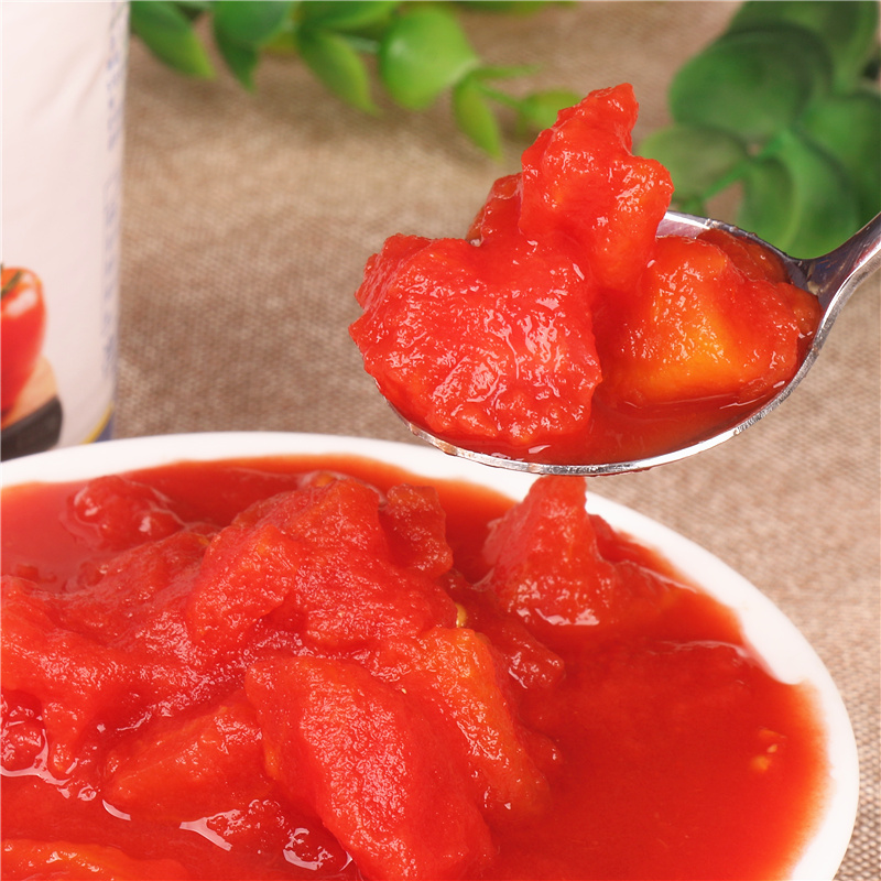 莫利去皮碎番茄罐头400g3罐装意