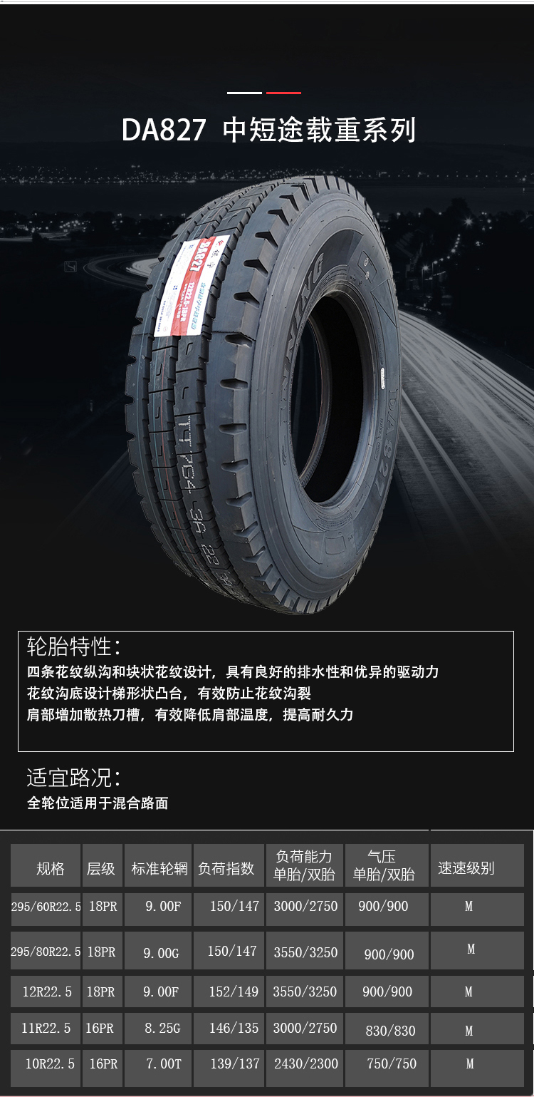 银宁汽车轮胎295/80r22.5 18pr c 银宁 米其林 295/80r22.