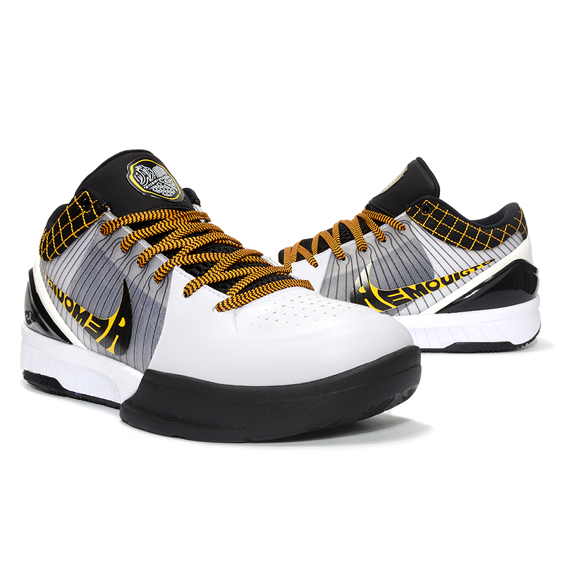 unico power篮球鞋 科比4代 kobe4黑曼巴复刻版男鞋 涂鸦季后赛运动