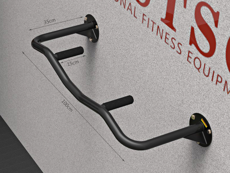 东际家用墙体单杠引体向上单杆不锈钢壁挂墙体下无空间安装