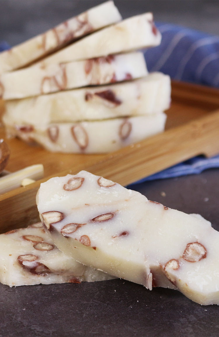 东北年糕大黄米切糕东北老式粘糕大黄米面切糕每块 黄 白(混合) 3斤(3