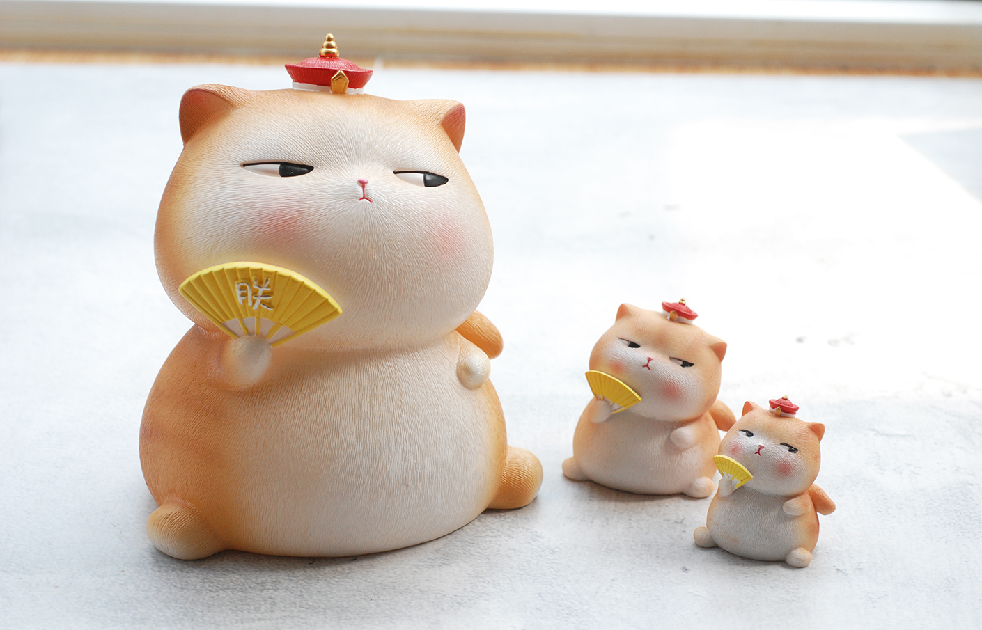 三维工匠猫咪存钱罐大人用可爱家用防摔成人硬币储蓄储钱罐创意生日女