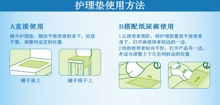 成人护理垫60x60老年产妇产后婴儿隔尿垫纸尿片老人纸尿裤尿不湿