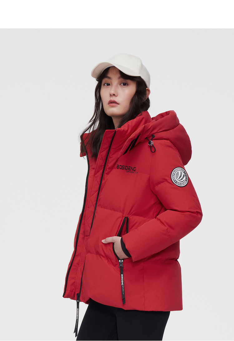 【波司登(bosideng)女士羽绒服】 波司登2021年冬季新款羽绒服女短款