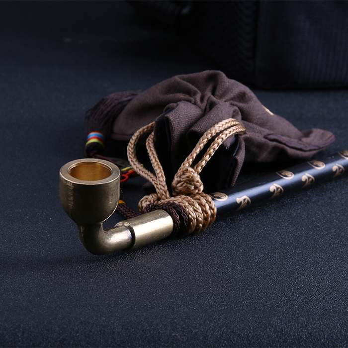男士烟斗老式烟袋黄铜烟杆旱烟袋锅黄铜烟锅玛瑙烟嘴烟斗道具烟袋玛瑙