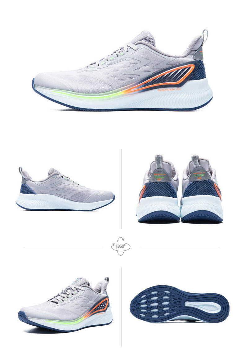 361°跑步鞋 夜影q弹跑鞋361运动鞋男春季男鞋官方旗舰跑步鞋男士雨屏