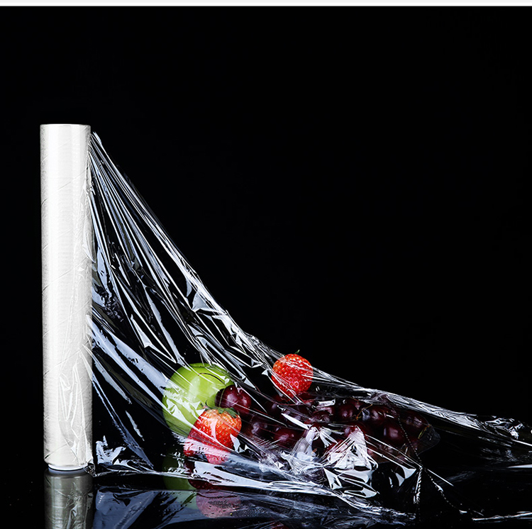 pvc果蔬用保鲜膜30cm宽200米约2斤保鲜膜食品用大卷厨房家用商用保鲜