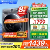 小天鹅(LittleSwan)洗衣机10kg超薄全自动家用滚筒洗烘一体除菌098升级版TD100V098PRO