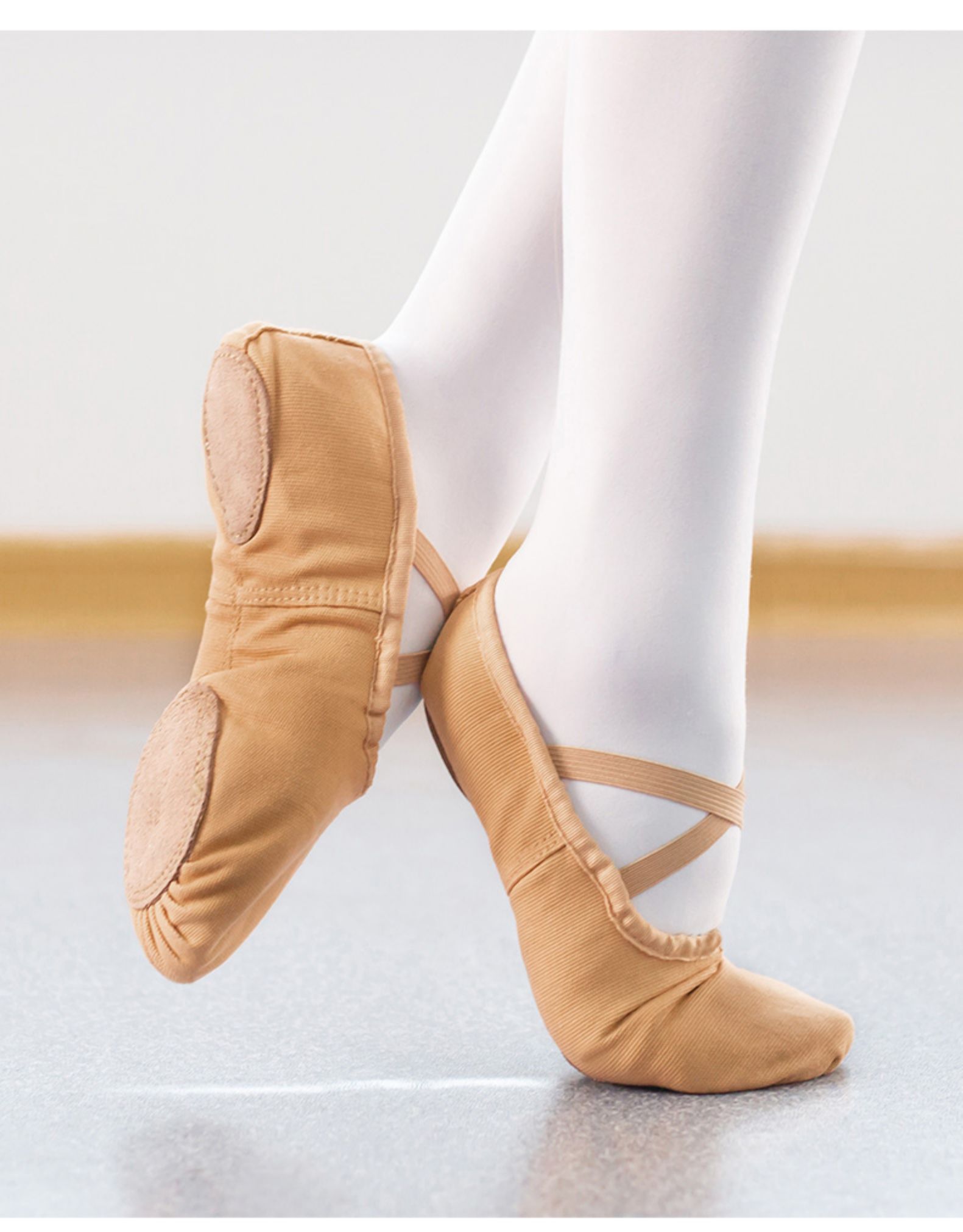 软底舞蹈鞋女古典中国猫爪儿童芭蕾舞鞋男女童形体成人跳舞练功服 迈