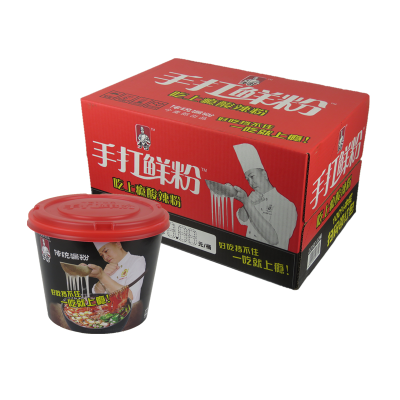 今麦郎手打鲜粉酸辣粉网红重庆红薯细粉方便面速食