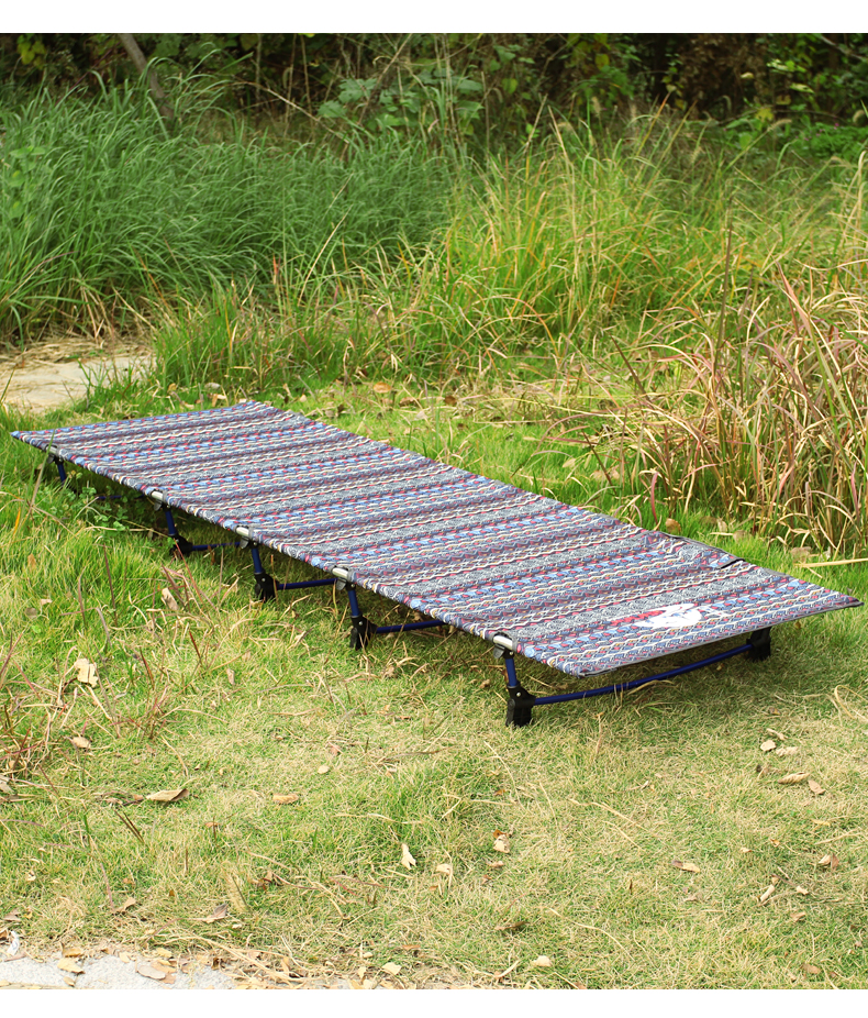 三维工匠户外折叠床单人床离地床便携可折叠床简易手提钓鱼野外露营