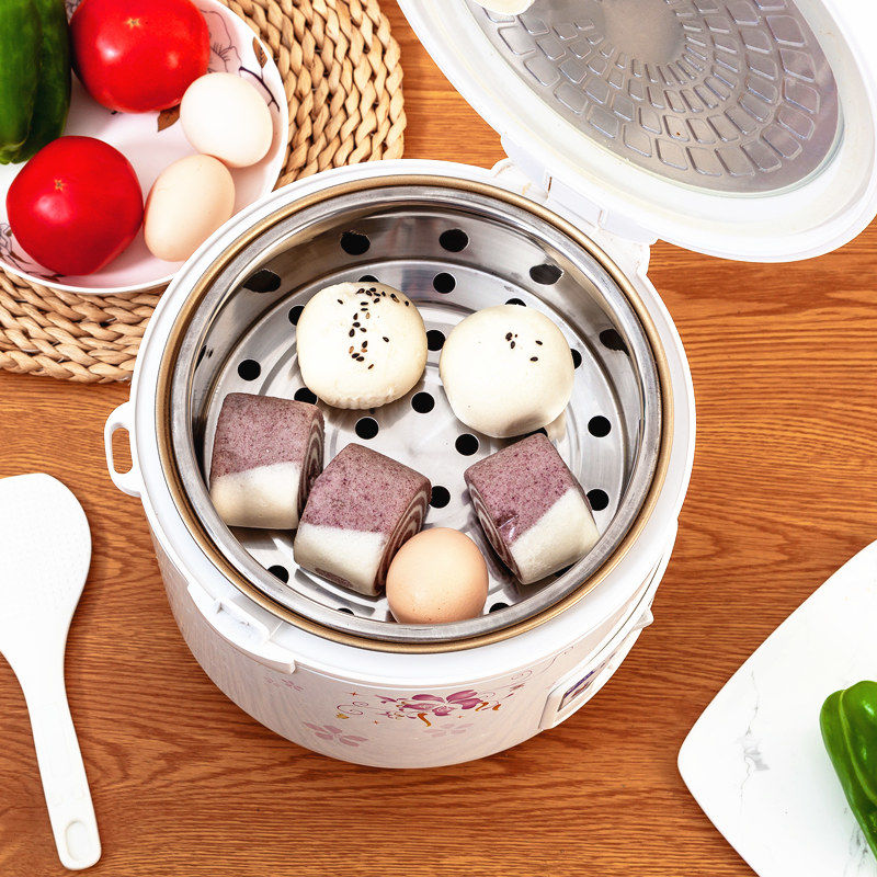 304不锈钢电饭锅蒸笼3l/4l/5l电饭煲配件蒸笼蒸架蒸屉蒸格5升 好养道