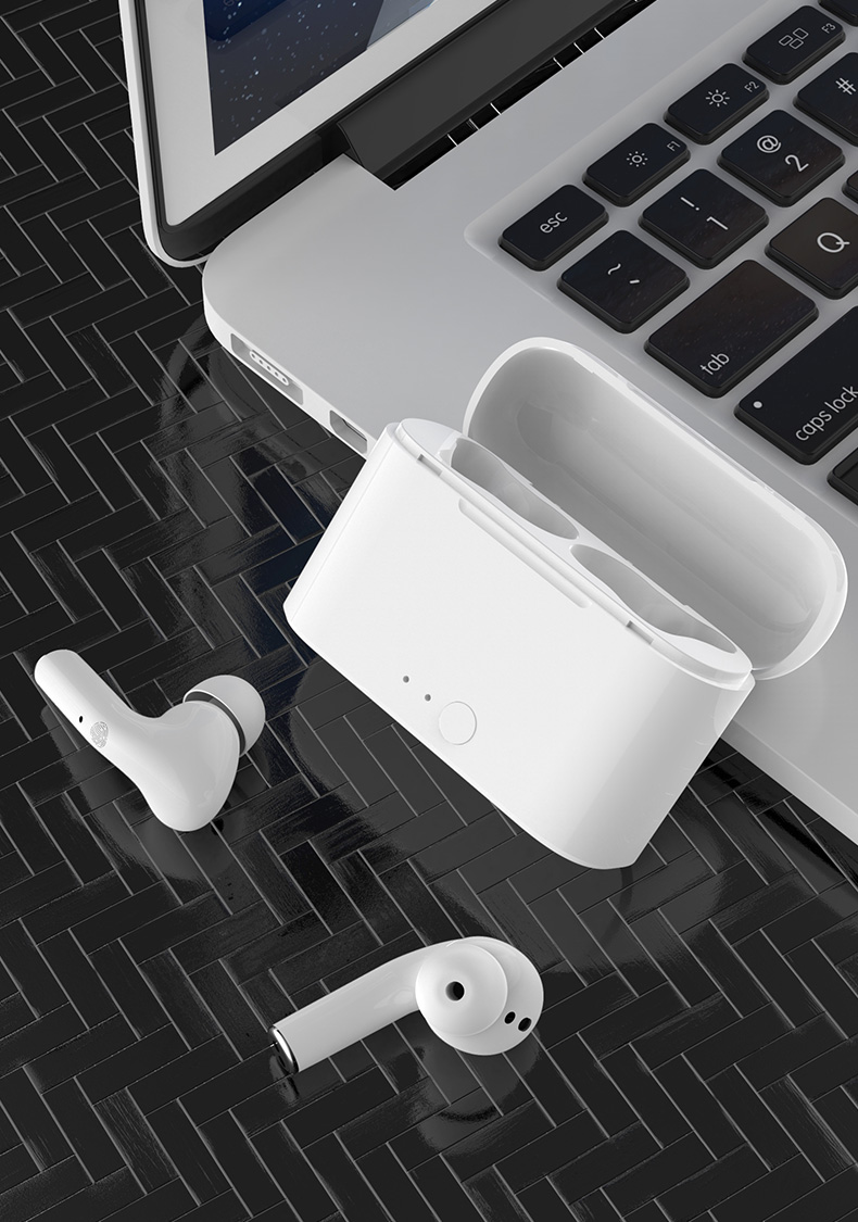 超级新品 奥多金 tws真无线蓝牙耳机 双耳硅胶入耳式运动 适用于苹果