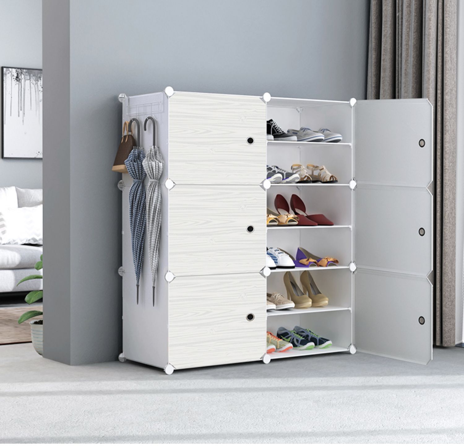 鞋架简易口家用经济型鞋柜收纳多层防尘鞋架宿舍省空间小鞋架子定制2