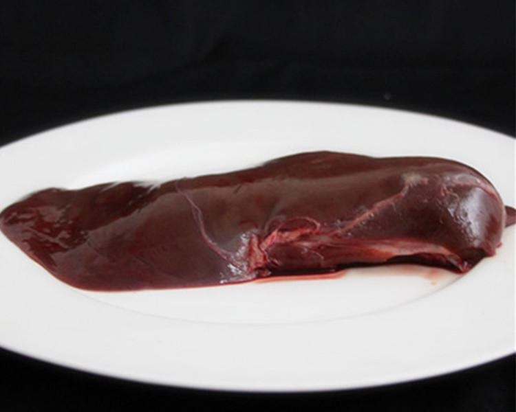 有检疫证附调料羊肺1个约1kg新鲜羊副非羊肉