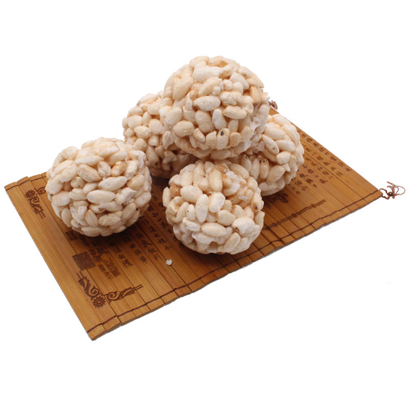 xj米花球500g米花酥糕点米团老式网红爆米花糖传统特产休闲零食食品可