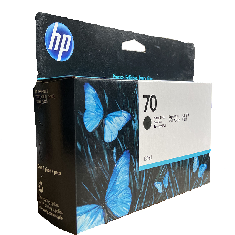 【惠普(hp)墨盒70号墨盒粗面黑色(mk)c9448a】 hp墨盒 c9449a(适用于