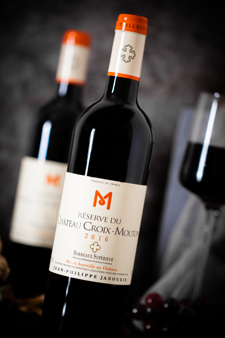 新加坡航空指定品牌法国原瓶原装进口红酒十字木桐古堡珍藏aoc干红