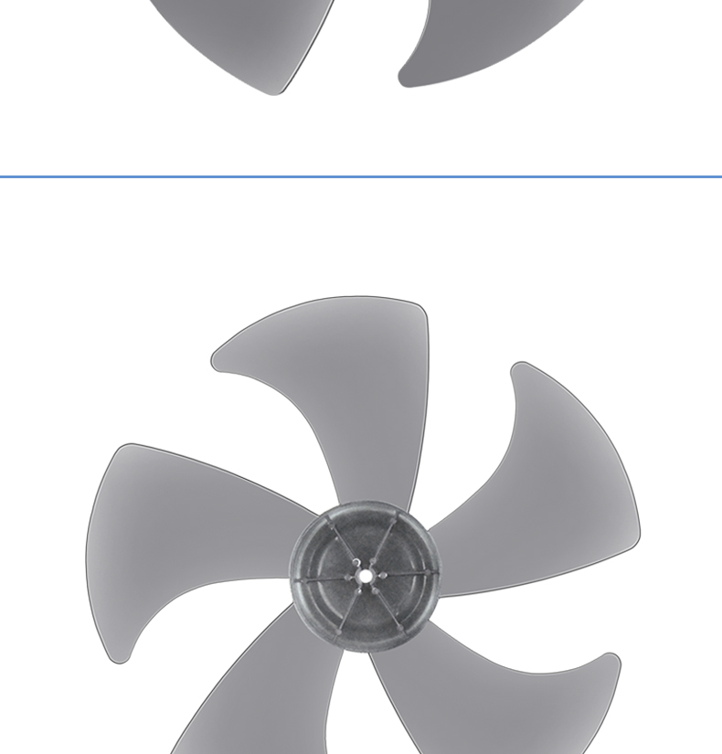 奕创维修配件 帮客材配 通用风扇配件扇叶电风扇风叶风扇叶片5叶16寸4