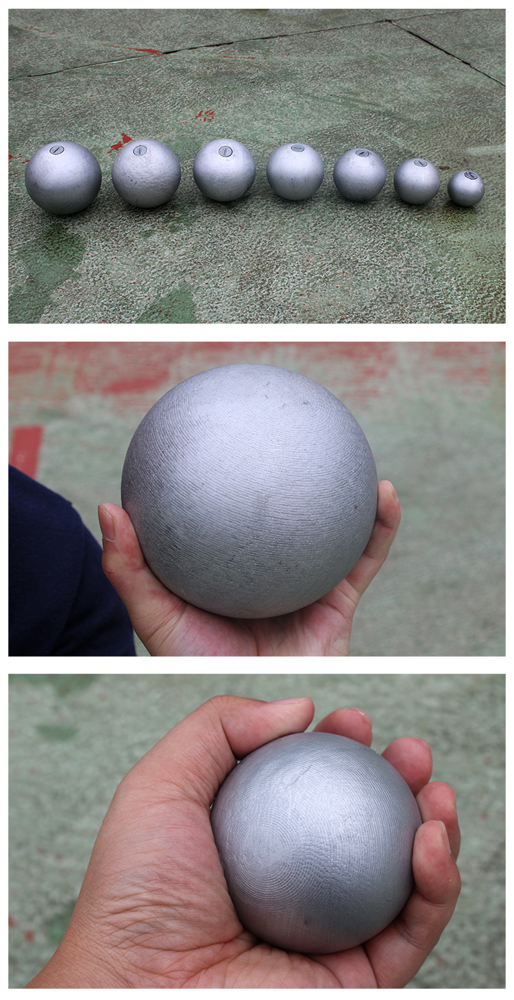 4kg邮足重标准铅球5公斤7.26公斤运动健身器材高考中考实心铸铁球定制