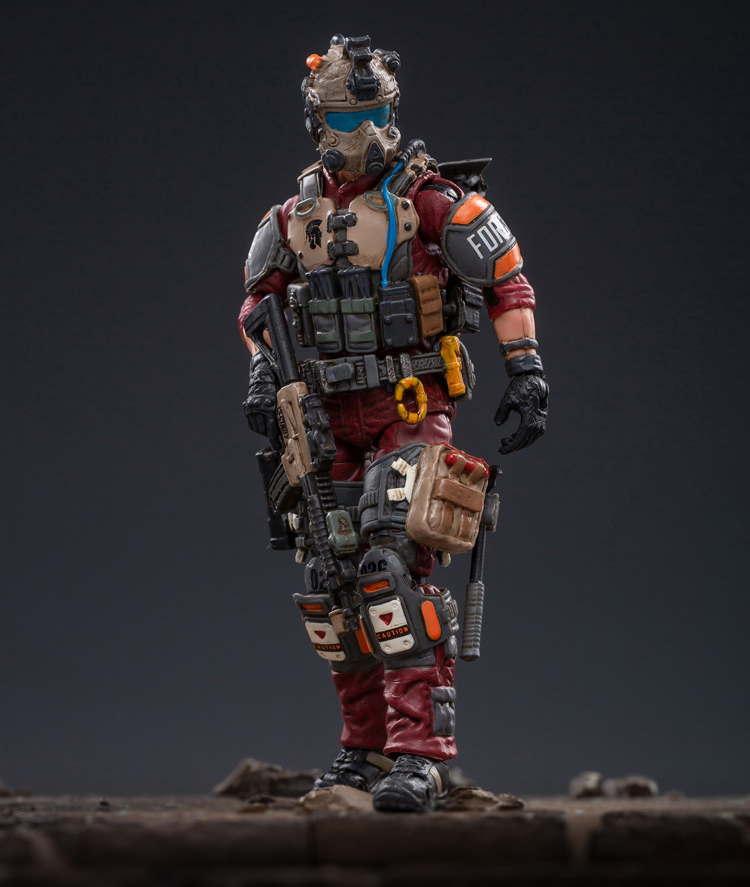 暗源兵人手办军事士兵玩具军人模型特种兵人偶可动女穿越火线儿童