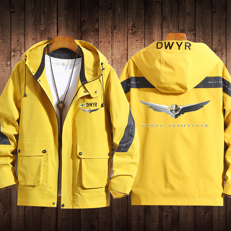 拼购新款honda金翼goldwing机车gl1800摩托车工装夹克外套车队定制