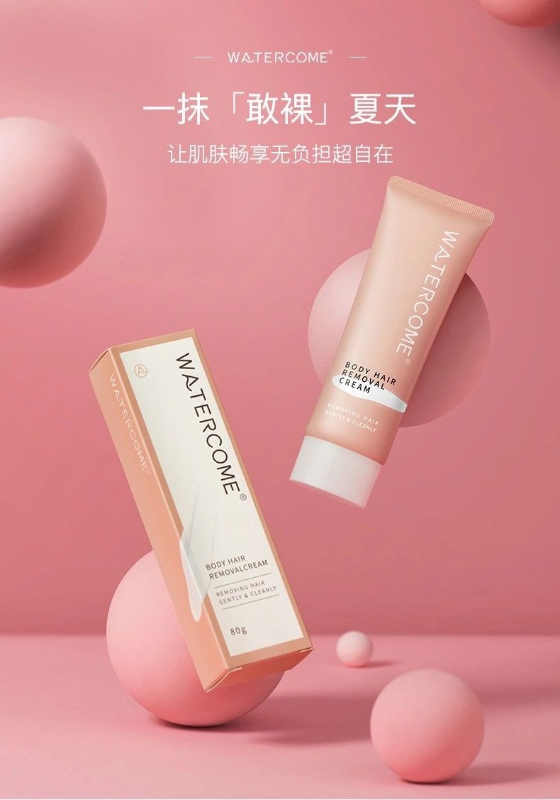 水之蔻脱毛膏男女学生去腿脚毛腋下手毛温和快速不刺激专柜新30g送