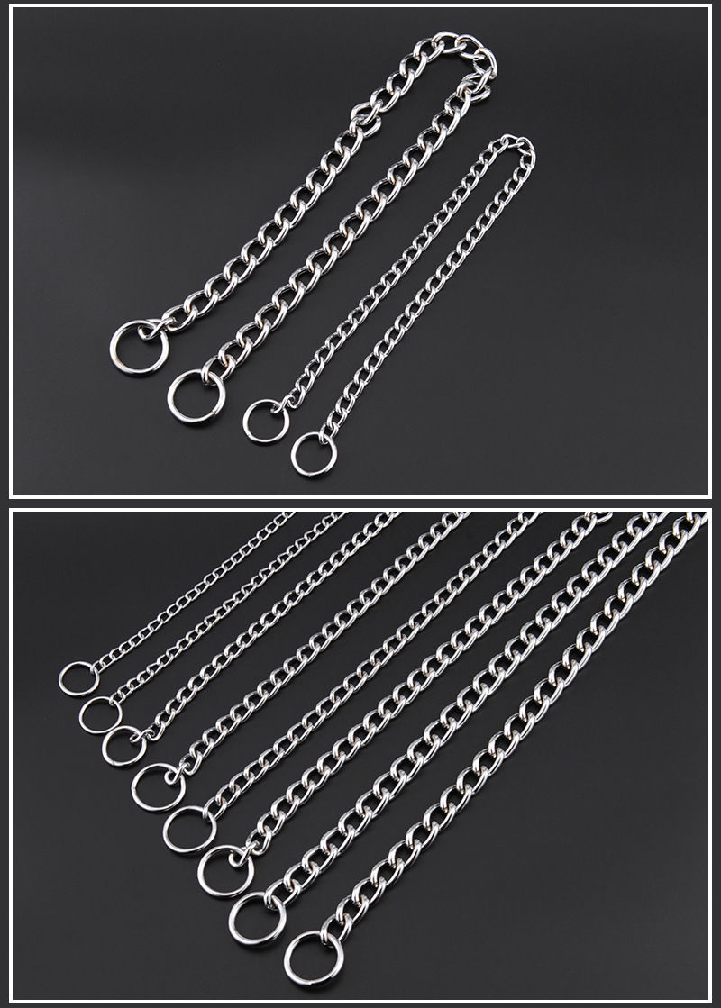 电镀单排直链项圈*小号