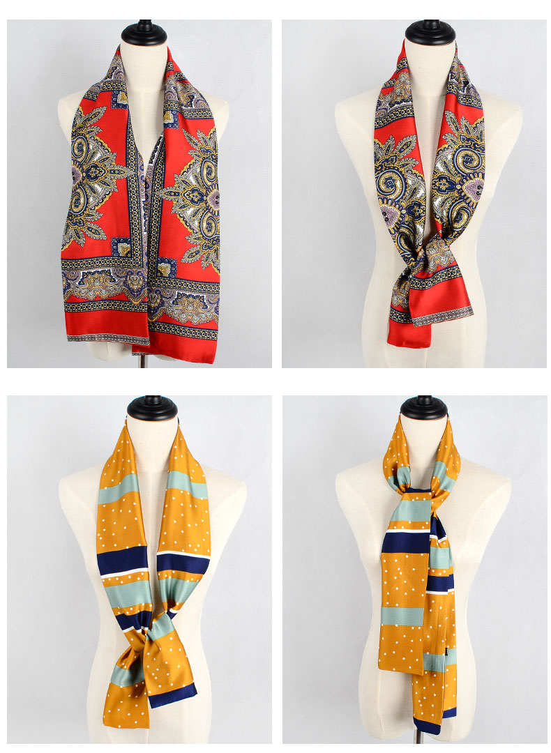 墨斗潮品(modouchaopin)围巾/丝巾/披肩540360933121 长条形小丝巾女