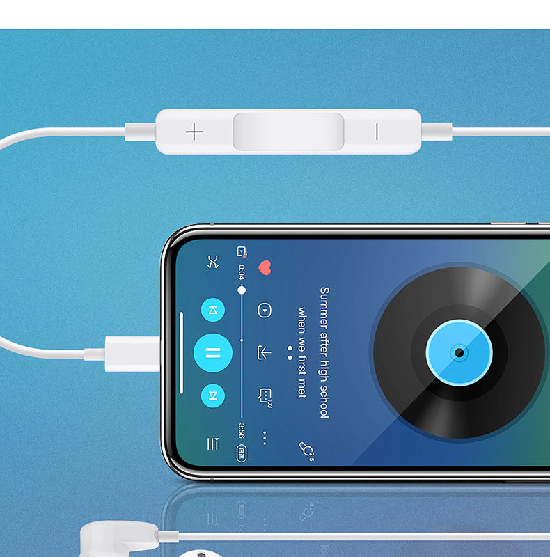《适用苹果平板ipadpro20201耳机入耳式扁头typec18款air4游戏语音