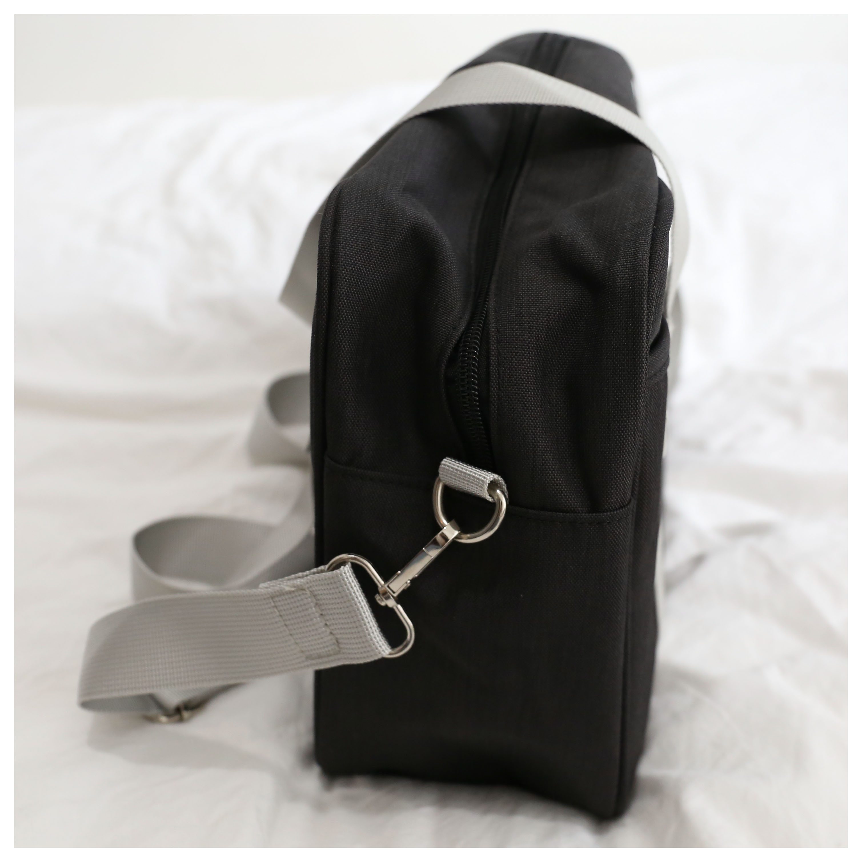 日系jk女生3way制服包纯色单肩手提双肩书背包帆布少女心包包ins艾狄