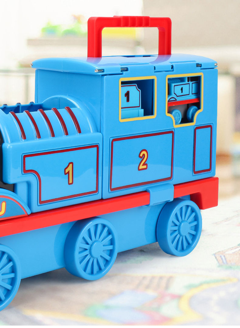 小火车玩具全套电动轨道合金车男孩3-6岁儿童玩具新年礼物 电动火车头