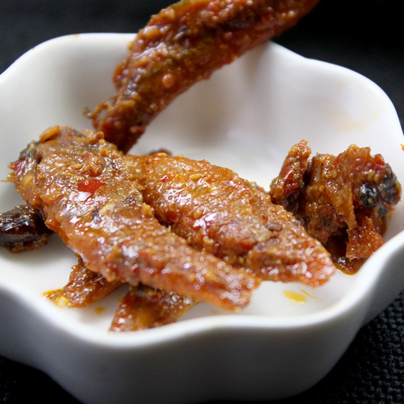 开味鱼酱汁小鱼仔洞庭湖味道零食2盒40袋(牛肉,香辣,糖醋,泡椒,番茄)