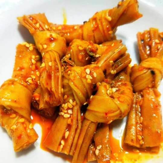 豆扣豆结豆皮结夜市烧烤炸串素串卤味关东煮散装豆制品干货2500克