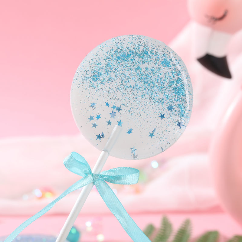 高颜值手工创意棒棒糖水晶樱花烟花星空糖果少女心生日礼物礼盒装不同