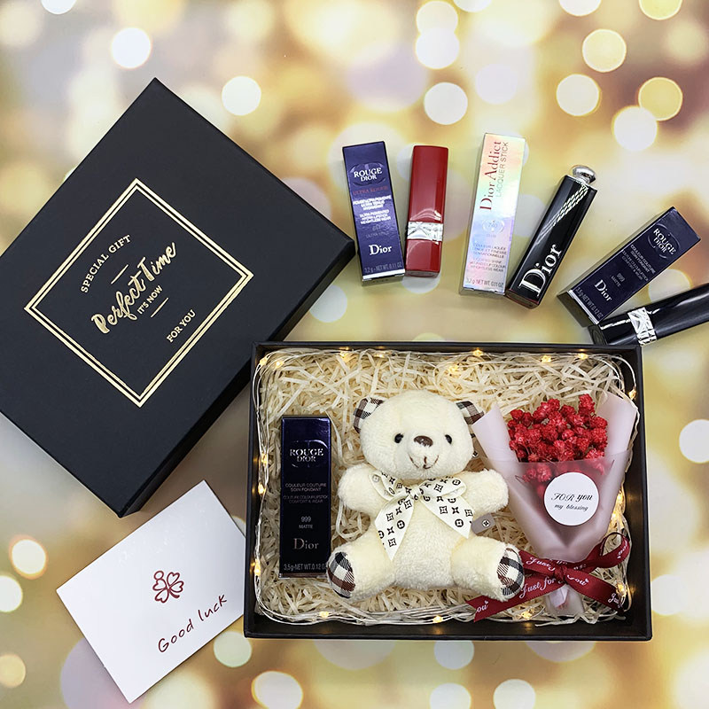 七夕礼遇正品dior迪奥口红礼盒装999740641红管生日圣诞七夕情人节漆