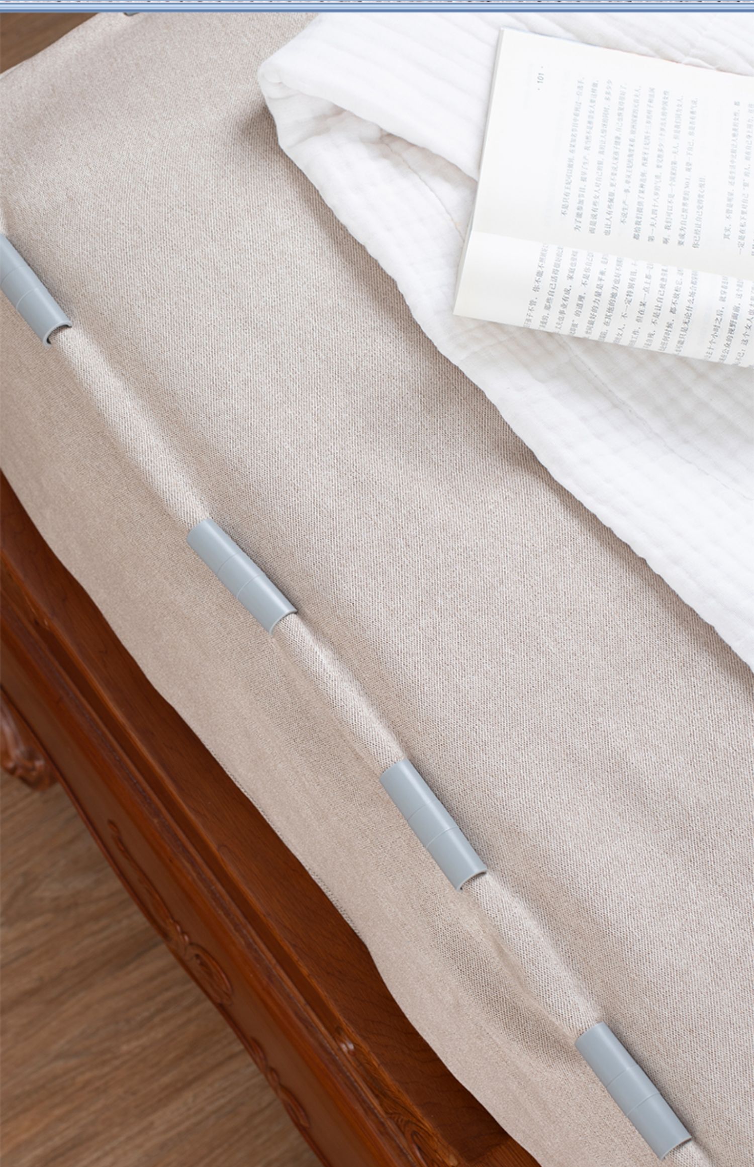 三维工匠床单固定器被子器无针安全隐形被套被罩防跑被角床垫夹防滑