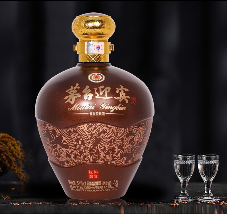 茅台(moutai)白酒 贵州茅台 茅台迎宾酒53度 2.