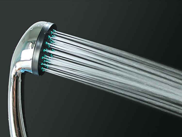 节水小花洒淋浴花洒喷头可拆洗拆卸手拿喷头白色塑料喷头冲冠满天星三