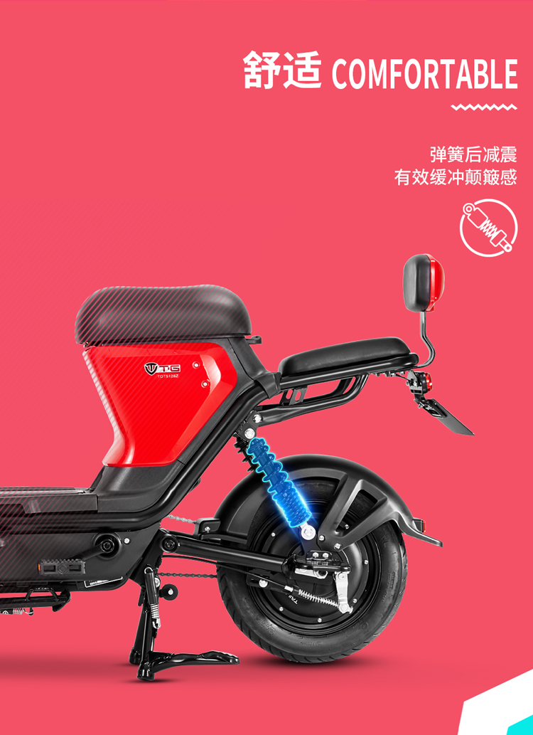 台铃tailg轻卡二代新国标电动自行车成人代步踏板电动车外卖车20a锂