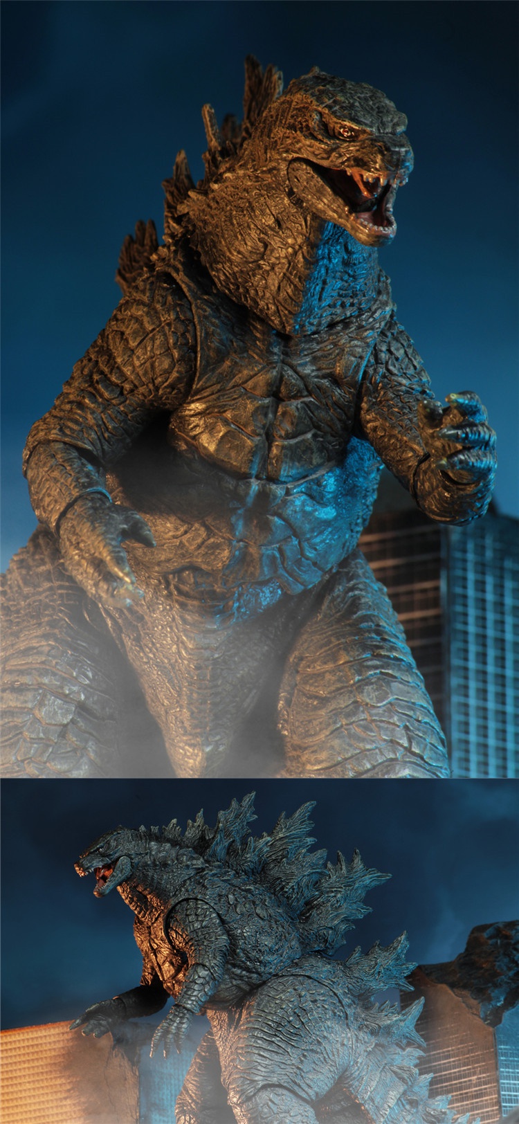 凌速(lnsu)变形类玩具其他 neca 2019电影版红莲哥斯拉 godzilla 核爆
