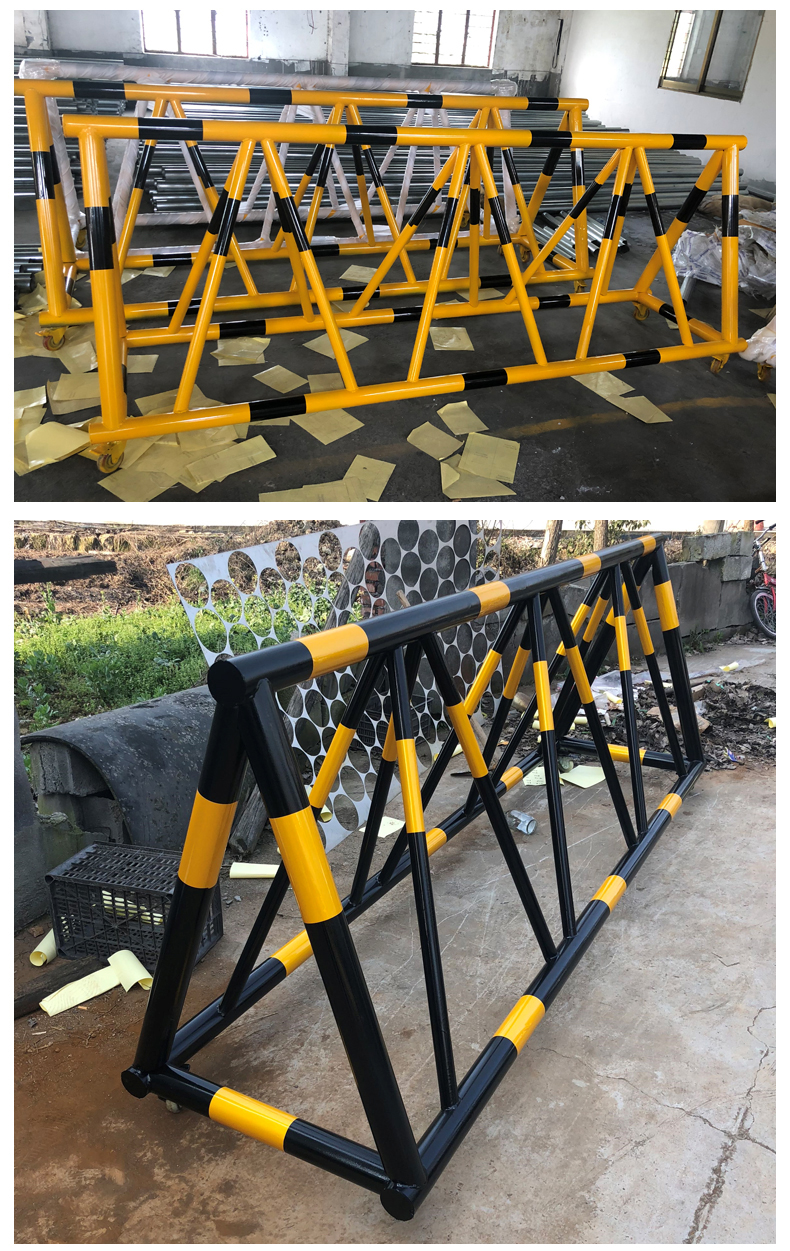 拒马移动护栏带刺路障防冲撞幼儿园学校挡车护栏安全隔离栏