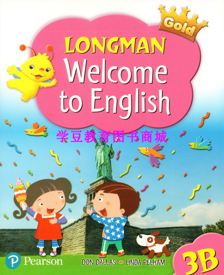 正版香港朗文小學英語教材longmanwelcometoenglish3b學生書