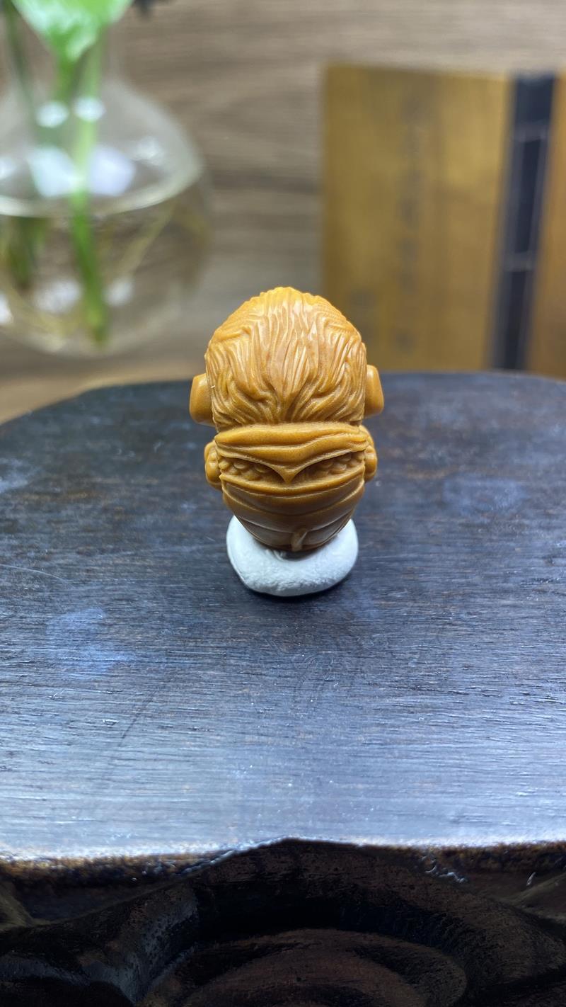 橄榄核雕刻小猴子单籽挂坠橄榄胡油核精工可爱猴子单