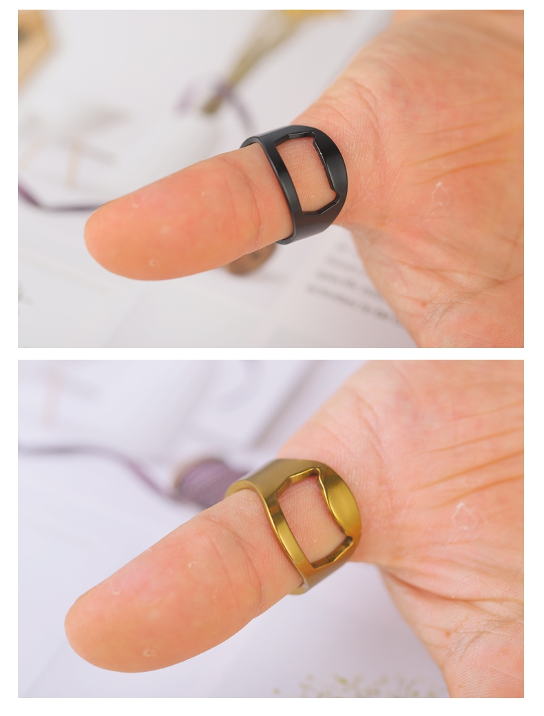 创意个性戒指开瓶器指环开啤酒器潮人男士指环开瓶器便携手指开瓶器