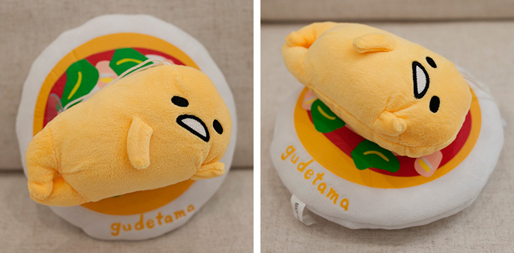 日本gudetama懒蛋蛋挂件鸡蛋君懒懒蛋蛋君蛋君毛绒公仔吸盘车饰