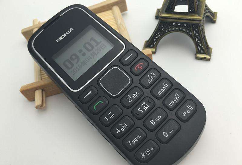 诺基亚1280直板按键经典大字超长待机老人学生备用手机带手电筒黑色