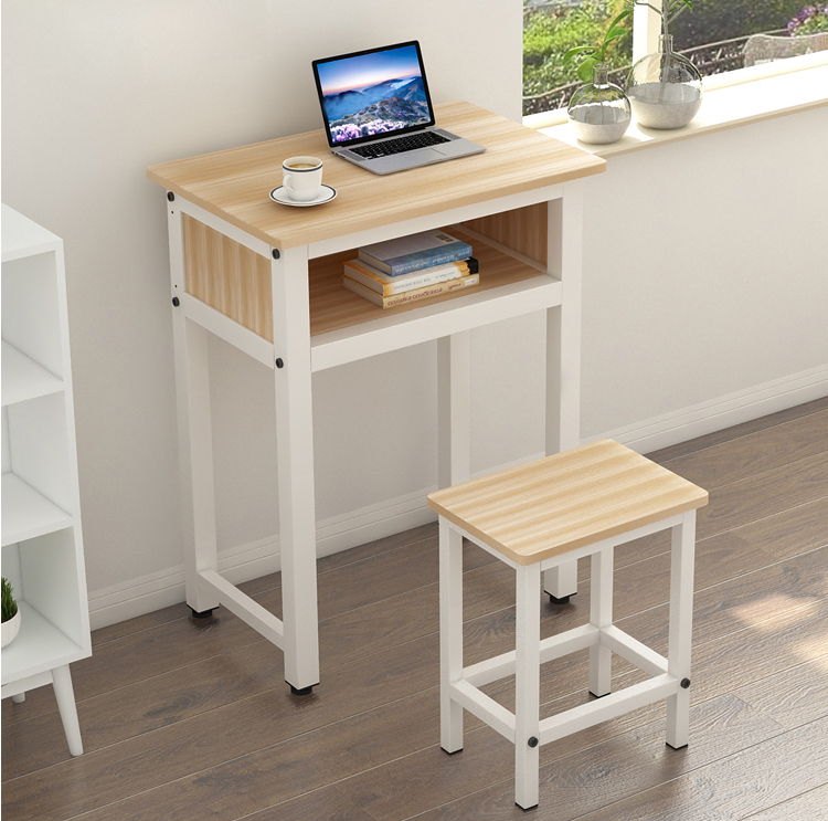 鑫金虎培训班课桌椅写字台学习桌可升降单人课桌椅组合款