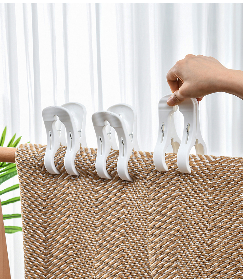 大号夹子晾衣架晒被子大夹子固定家用防风强力塑料棉被夹子衣服夹